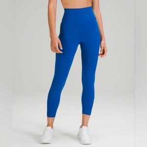 Lululemon Base High Rise Running Tight 25"